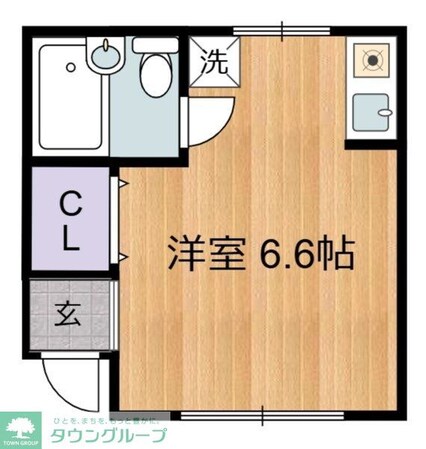 パールフラッツの物件間取画像